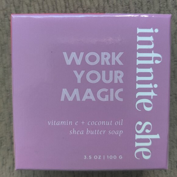 Infinite She Work Your Magic Shea Butter Soap 3.5 oz - Picture 1 of 3